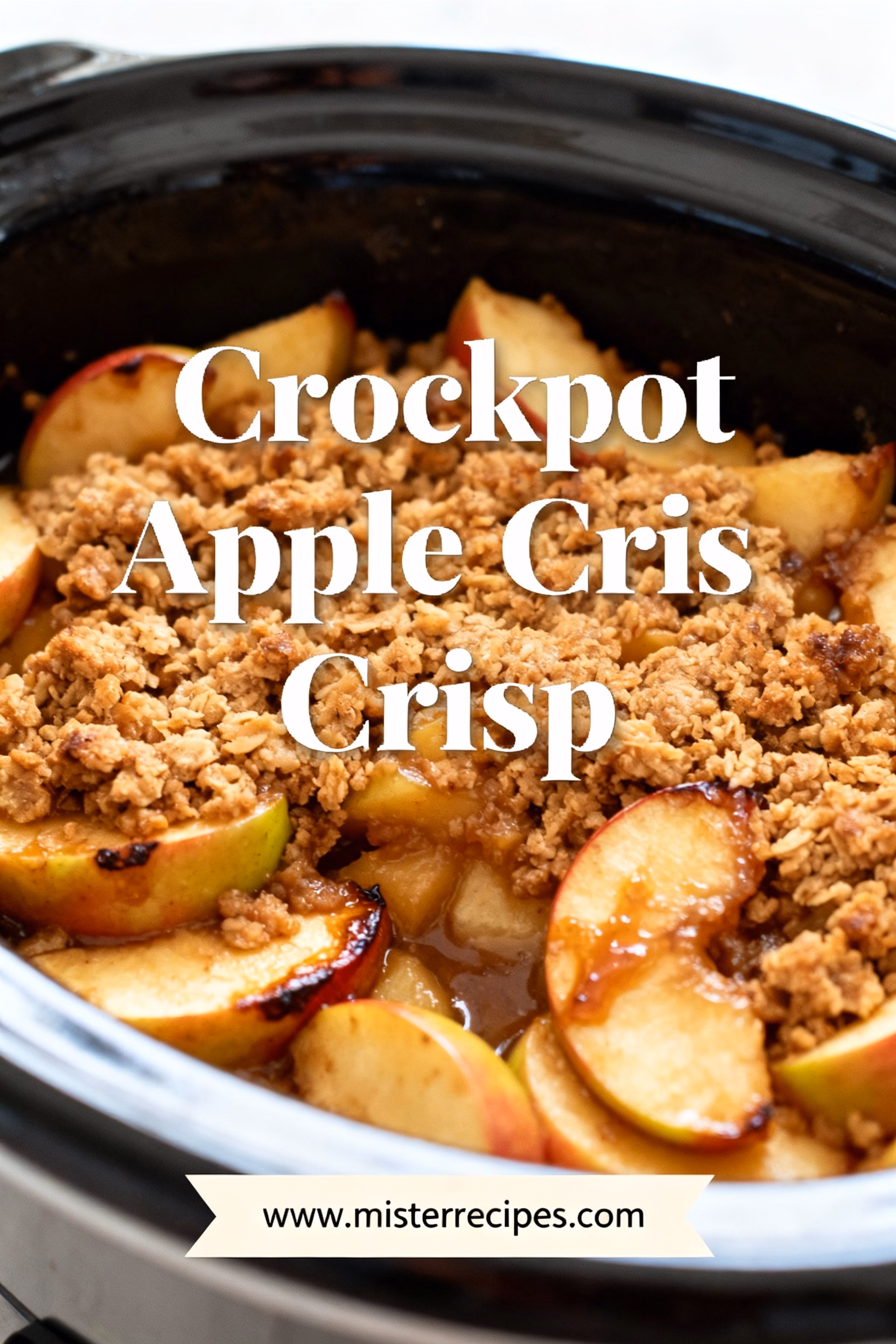 Easy Crockpot Apple Crisp Recipe Crispy and Delicious