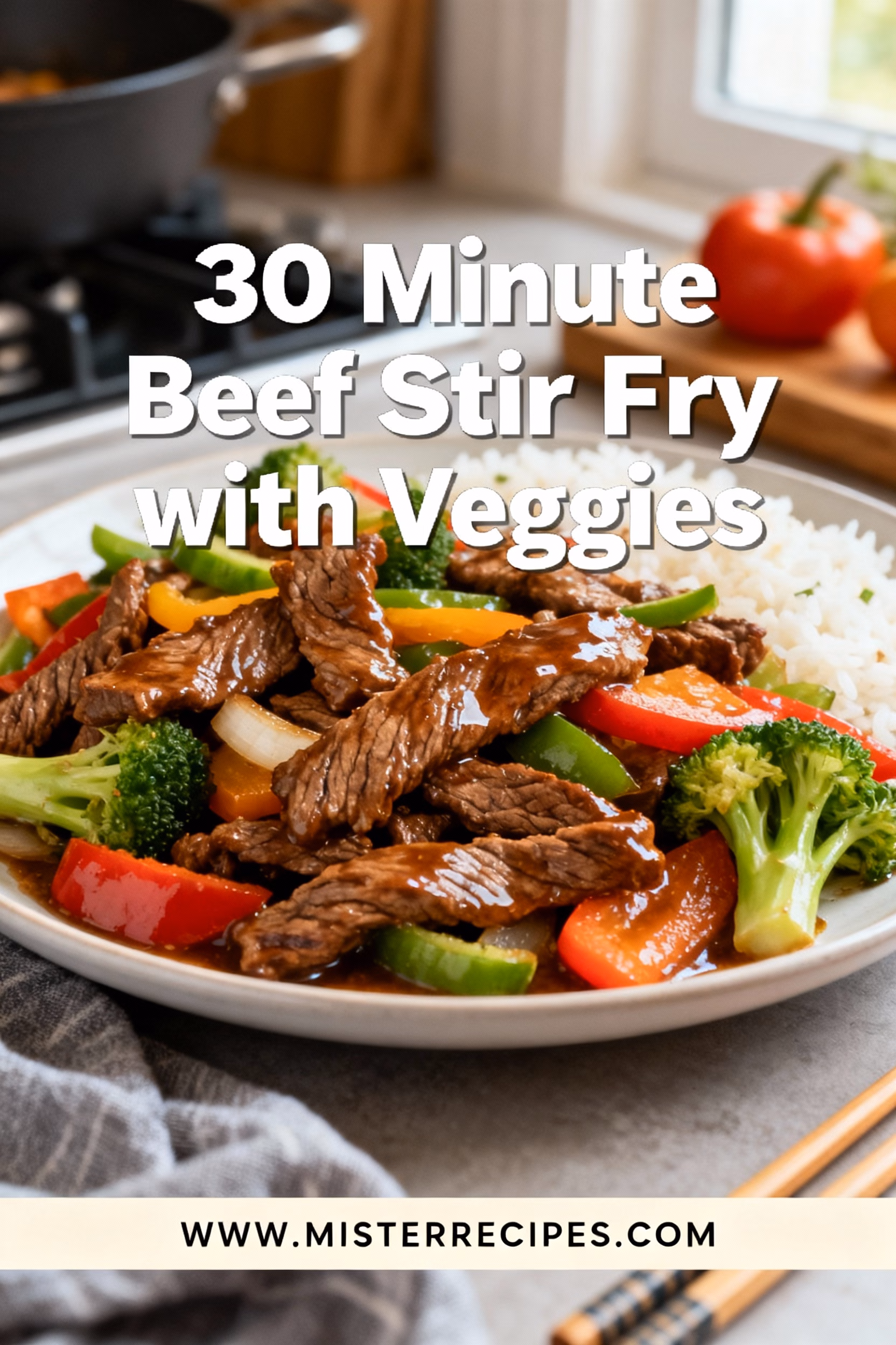 30 Minute Beef Stir Fry with Veggies : 30 Minute Beef Stir Fry You’ll Love Easy Dinner