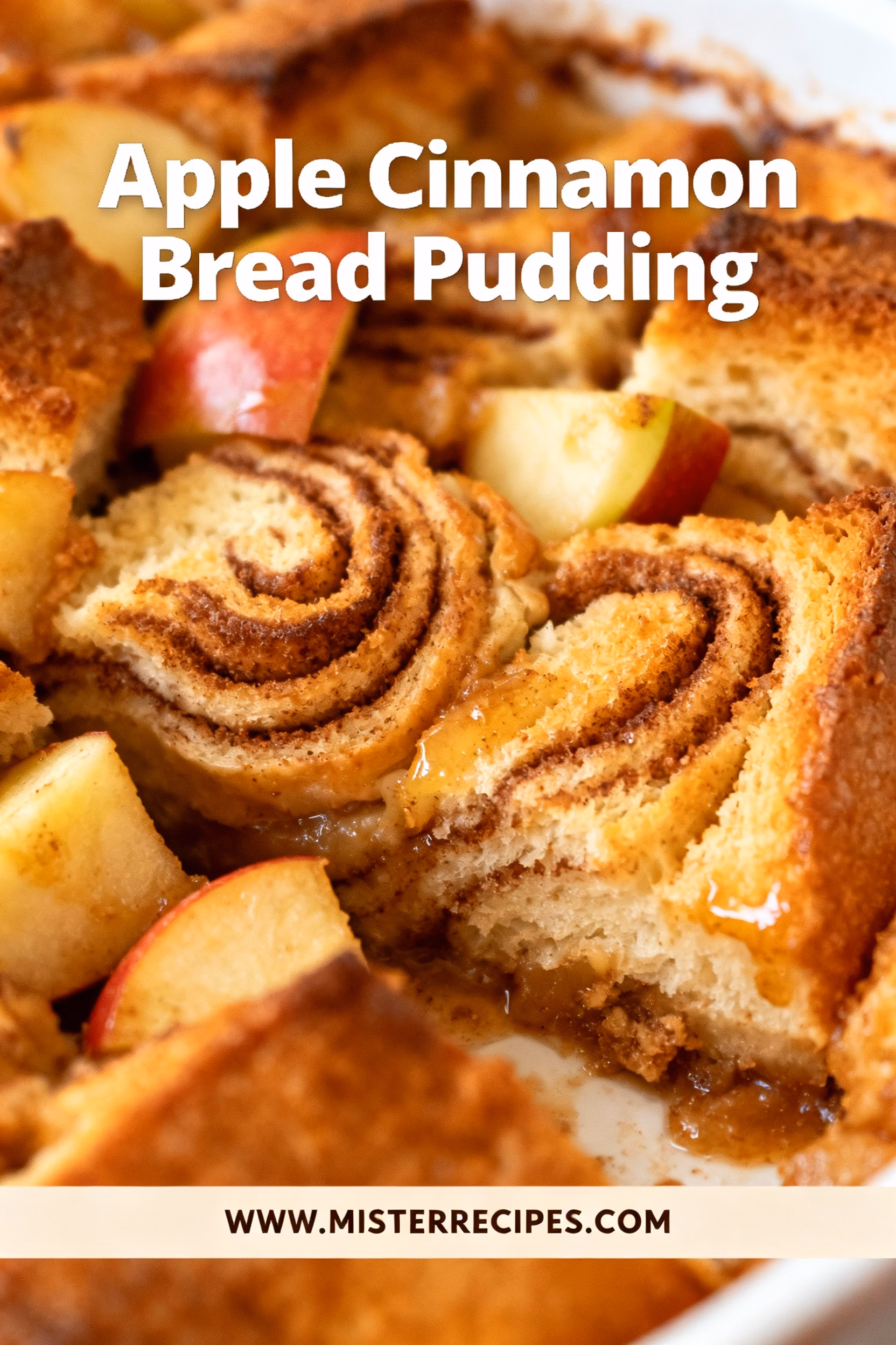 Apple Cinnamon Bread Pudding : Apple Cinnamon Bread Pudding You'll Love
