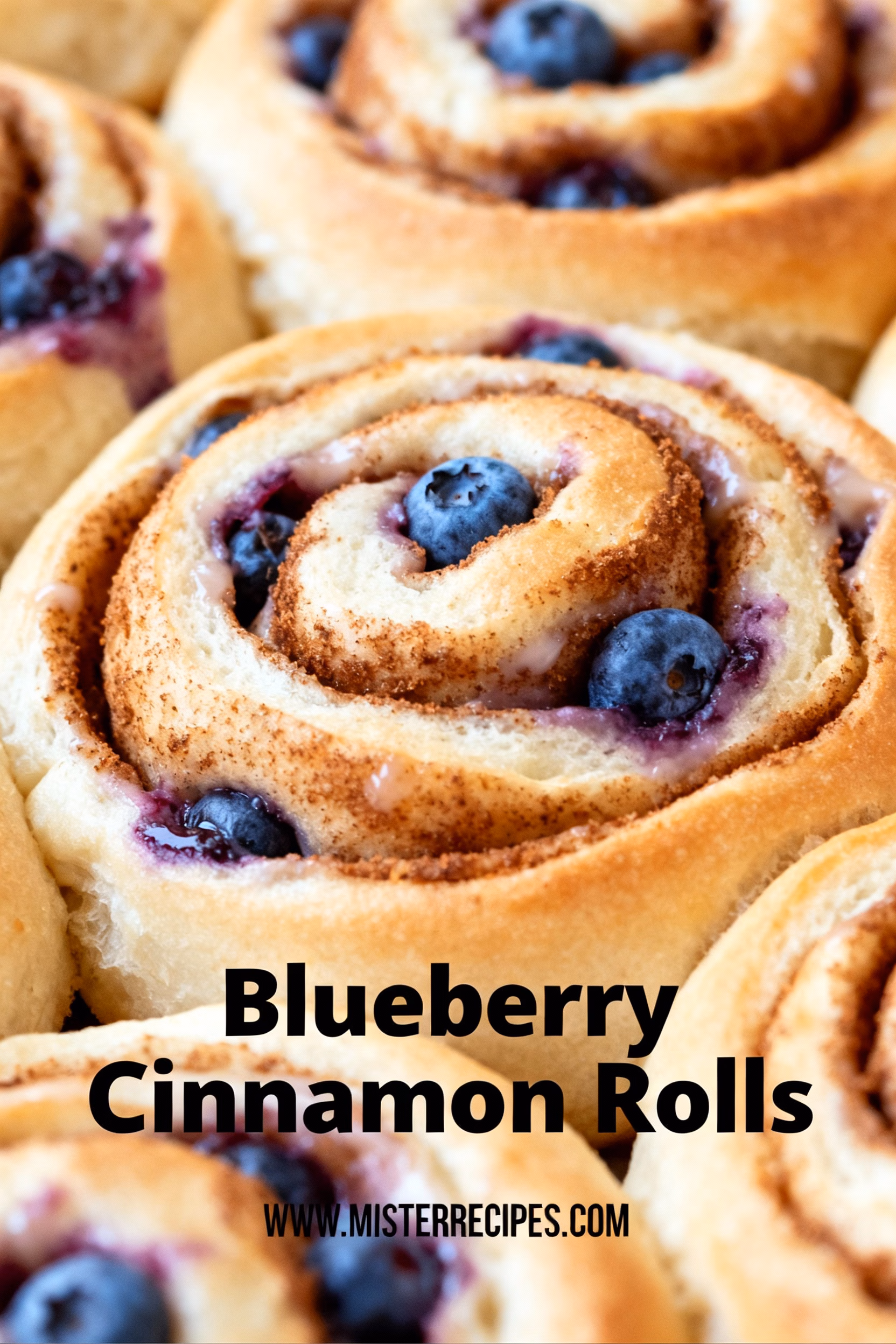 Blueberry Cinnamon Rolls : Blueberry Cinnamon Rolls Best Family Brunch Recipe