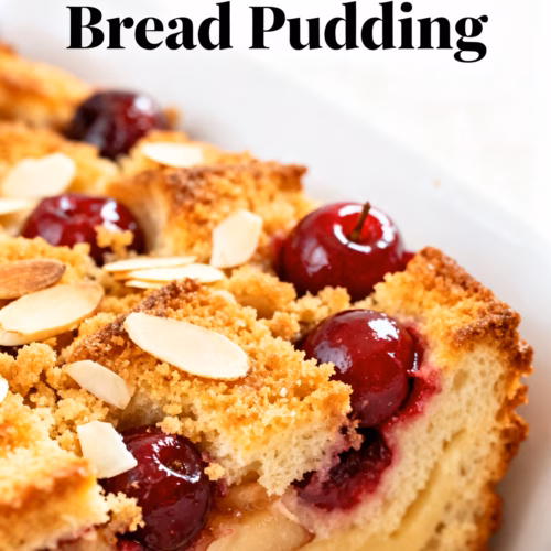 Cherry Almond Bread Pudding : Cherry Almond Bread Pudding You Will Adore