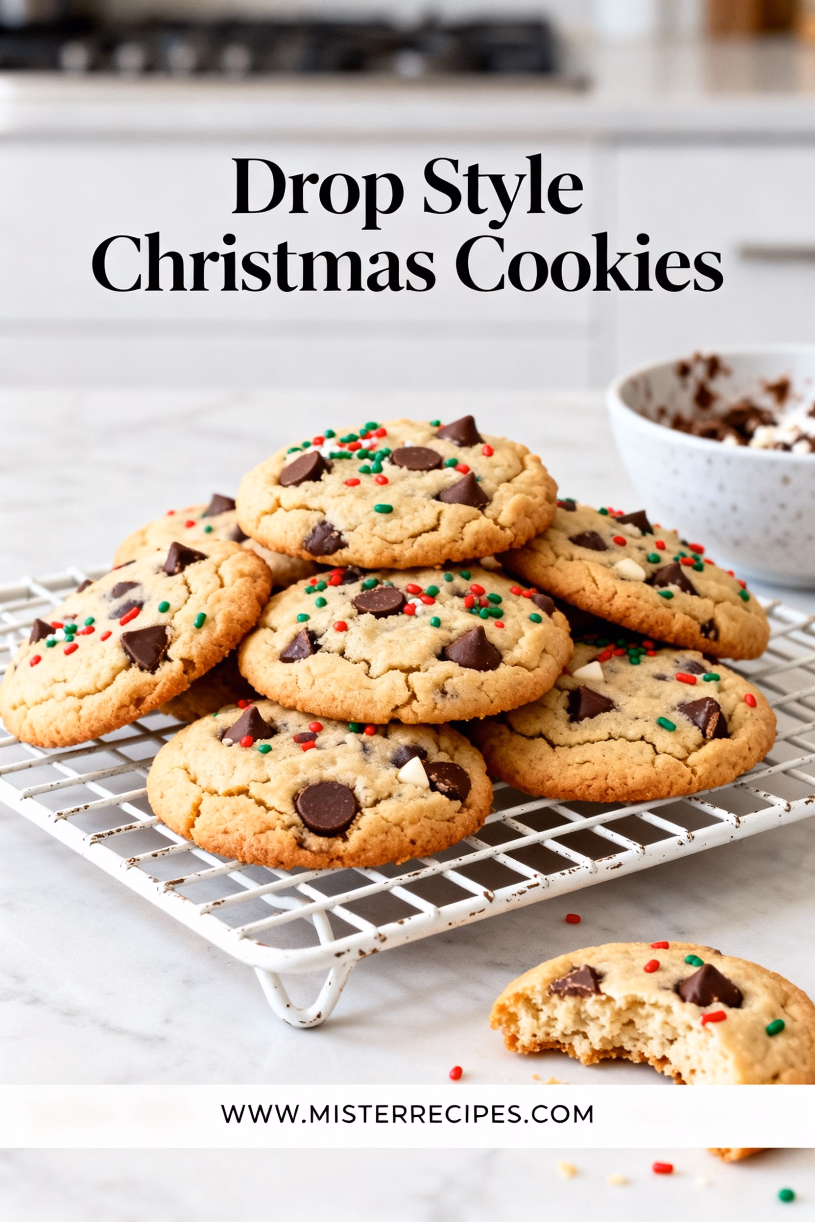 Drop Style Christmas Cookies : Drop Style Christmas Cookies Family Favorite Recipe