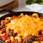 Easy Cheeseburger Casserole : Easy Cheeseburger Casserole Irresistible Quick Dinner