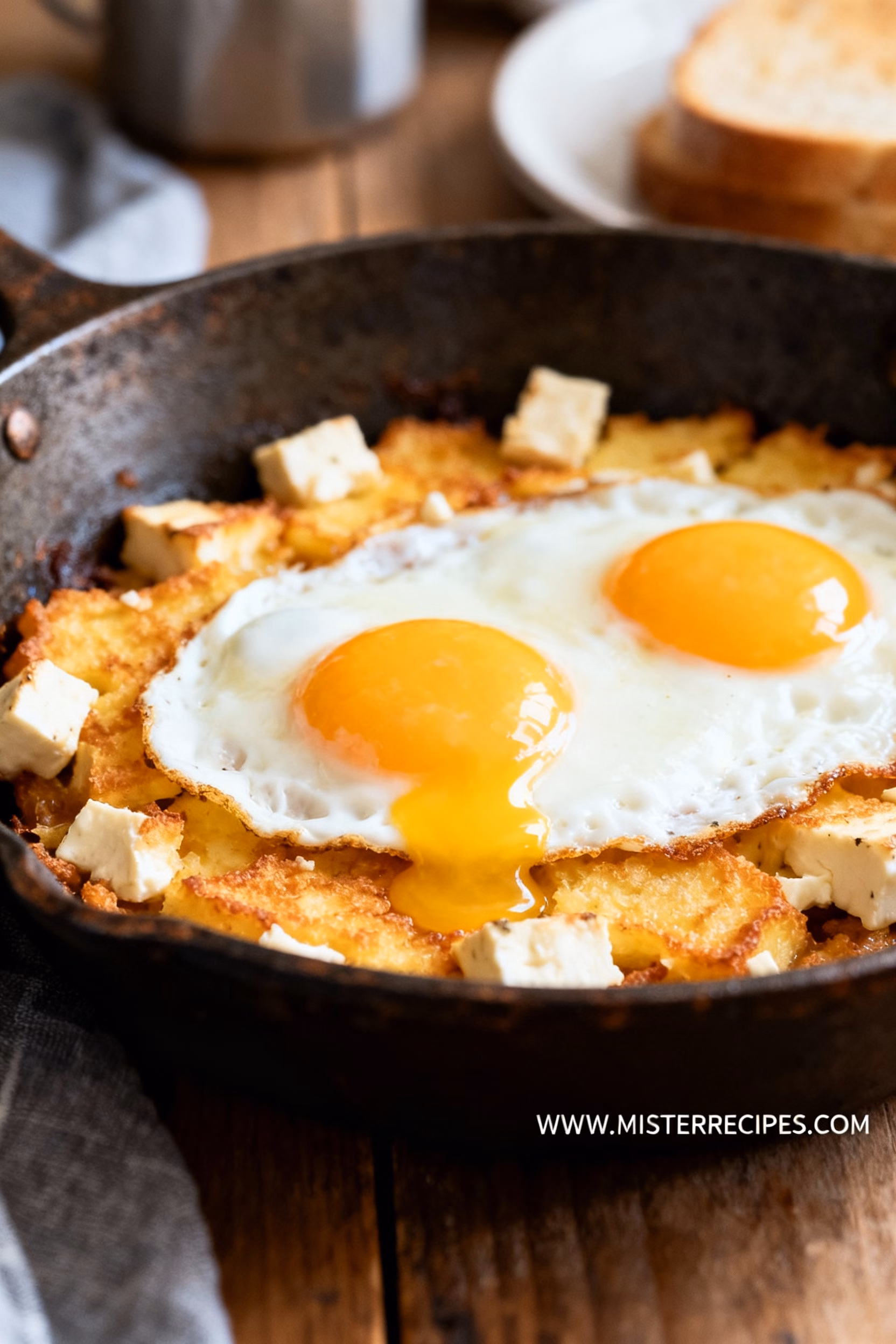 Feta Fried Eggs : Feta Fried Eggs You ll Love This Quick Breakfast