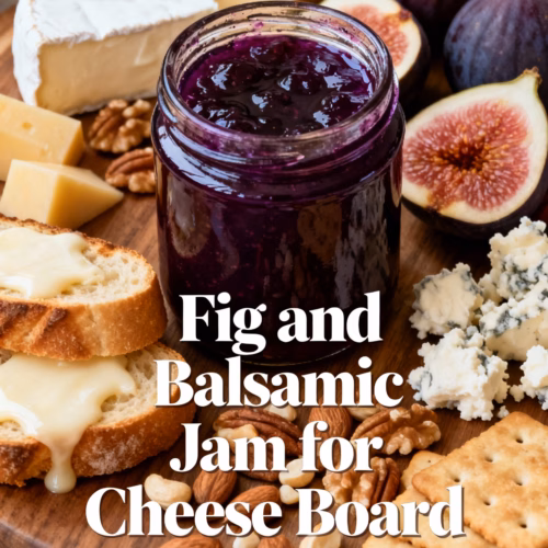 Fig & Balsamic Jam for Cheese Board : Fig & Balsamic Jam for Cheese Board Irresistible Recipe