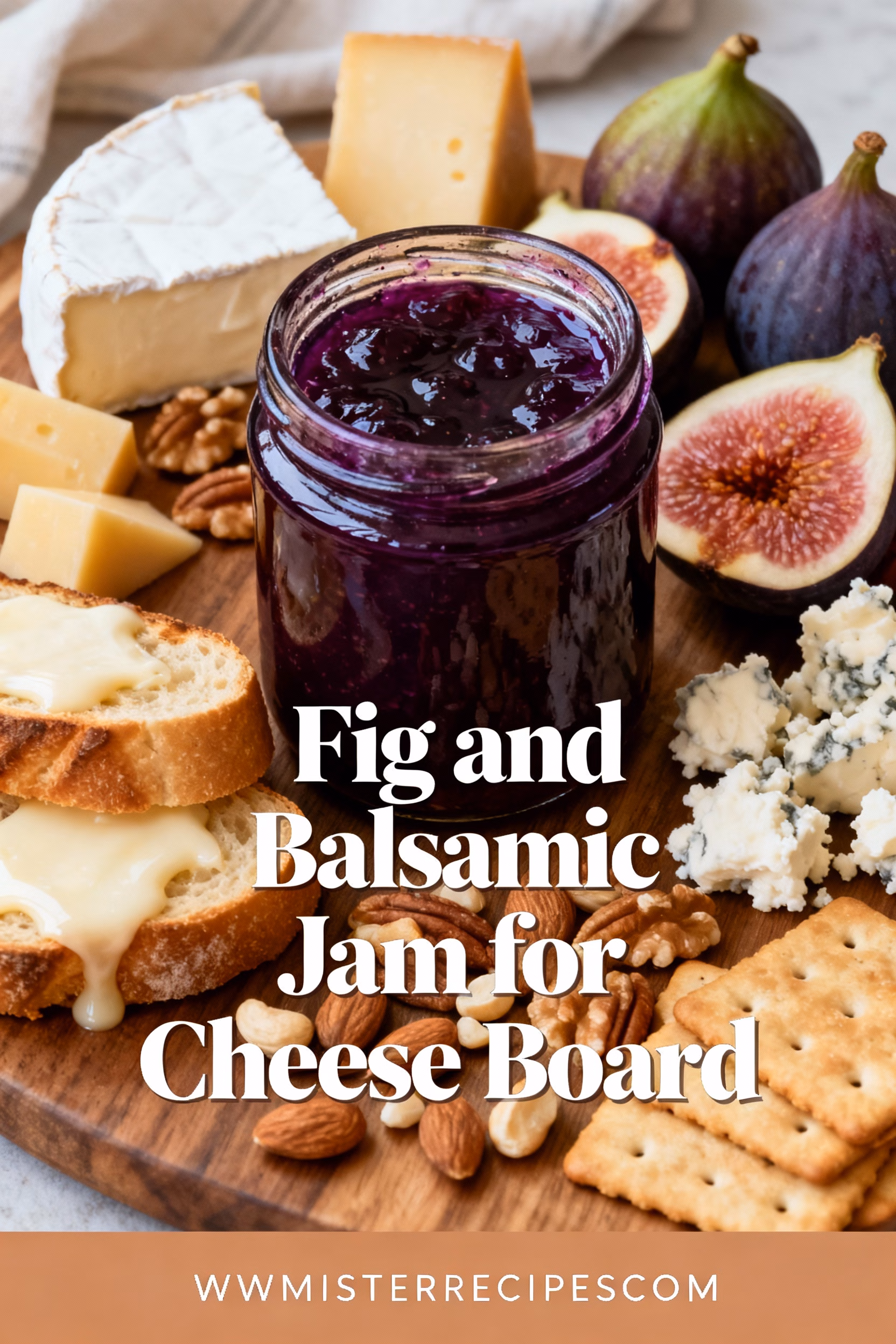 Fig & Balsamic Jam for Cheese Board : Fig & Balsamic Jam for Cheese Board Irresistible Recipe