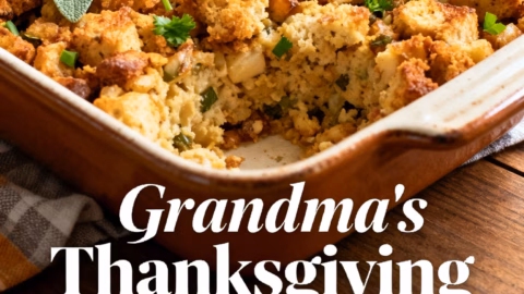 Grandma's Thanksgiving Stuffing Recipe : Grandma's Thanksgiving Stuffing Recipe Family Favorite