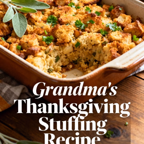 Grandma's Thanksgiving Stuffing Recipe : Grandma's Thanksgiving Stuffing Recipe Family Favorite
