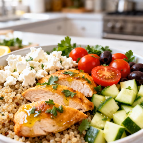 Mediterranean Chicken Quinoa : Mediterranean Chicken Quinoa Irresistible Easy Dinner
