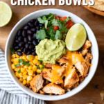 Mild Taco Chicken Bowls : Mild Taco Chicken Bowls Irresistible Easy Dinner