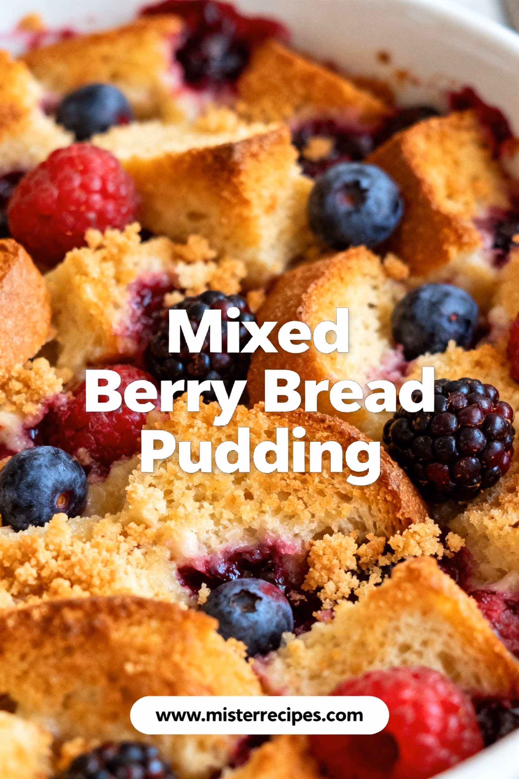 Mixed Berry Bread Pudding : Mixed Berry Bread Pudding Youll Want All Year