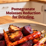 Pomegranate Molasses Reduction for Drizzling : Easy Pomegranate Molasses Reduction Recipe for Drizzling