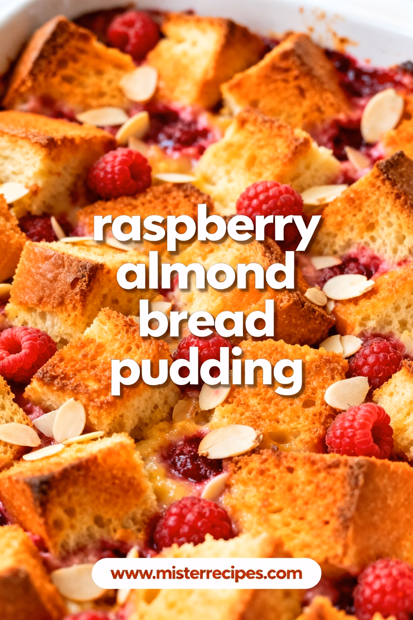 Raspberry Almond Bread Pudding : Raspberry Almond Bread Pudding You ll Love Easy Dessert
