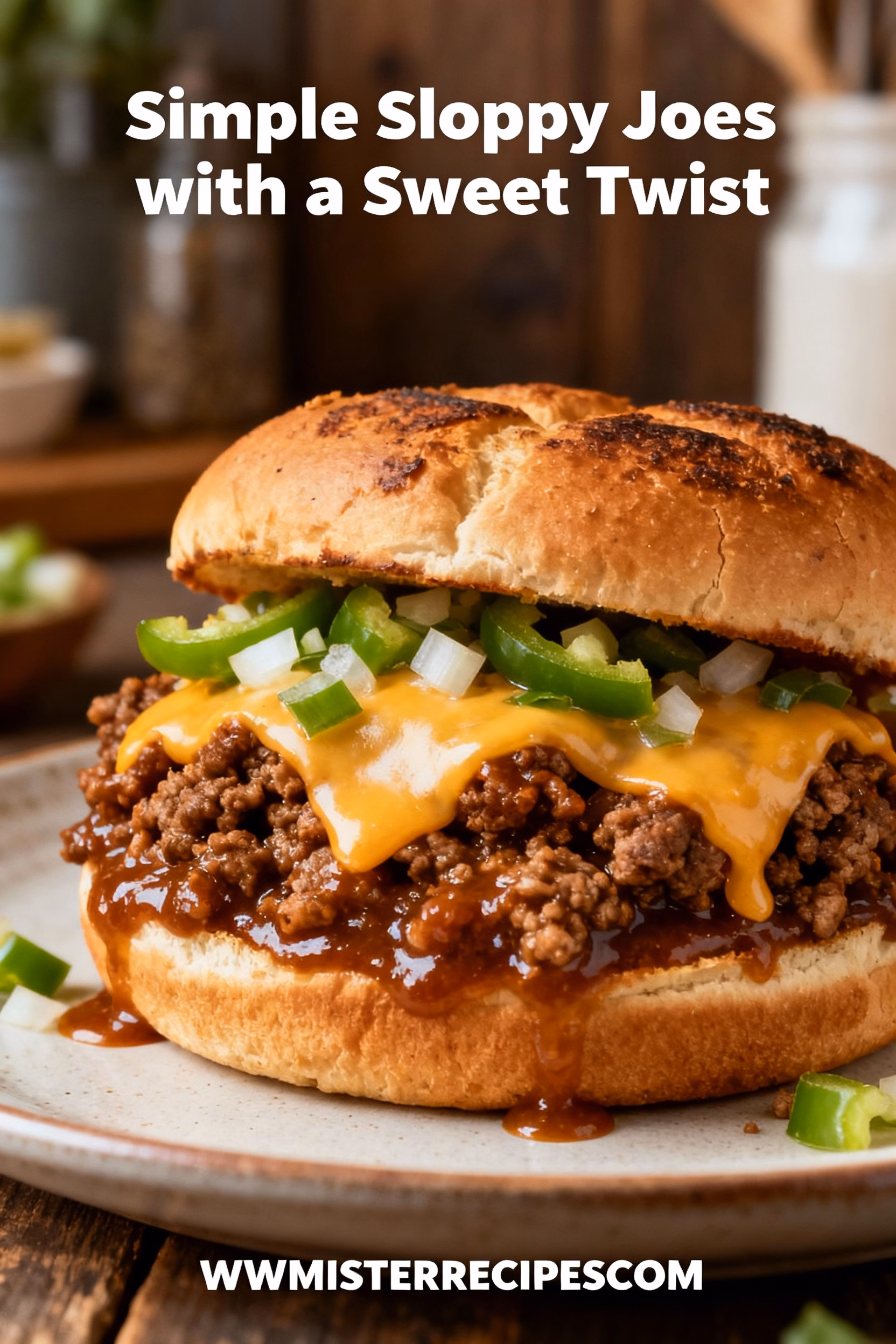 Simple Sloppy Joes with a Sweet Twist : Simple Sloppy Joes with Sweet Twist Irresistible Easy Dinner