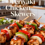 Teriyaki Chicken Skewers : Easy & Healthy Teriyaki Chicken Skewers Recipe