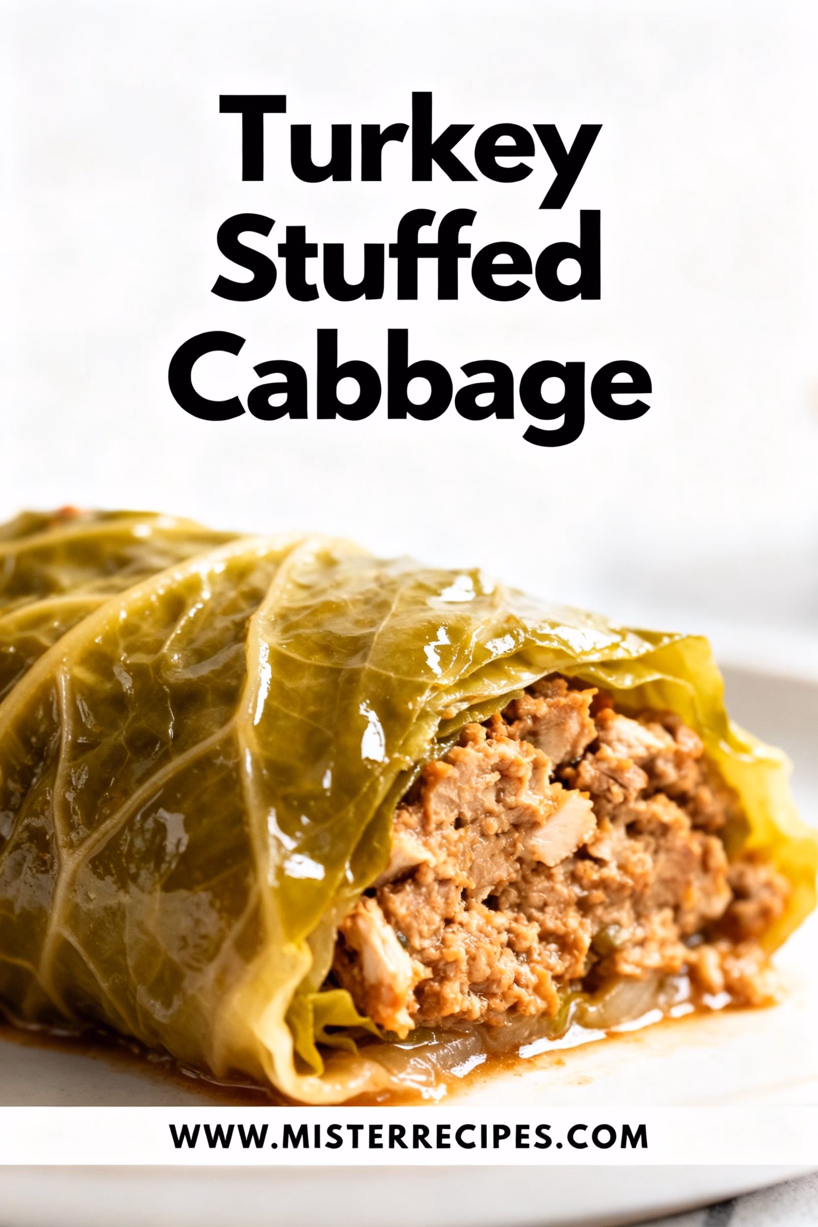 image of realistic top down mise en place shot fresh ground turkey cabbage leaves rice onions garlic tomato sauce eggs butter thyme dill parsley paprika salt pepper broth arranged in clear glass bowls on white marble kitchen counter with rustic brown wooden sets under soft diffuse daylight