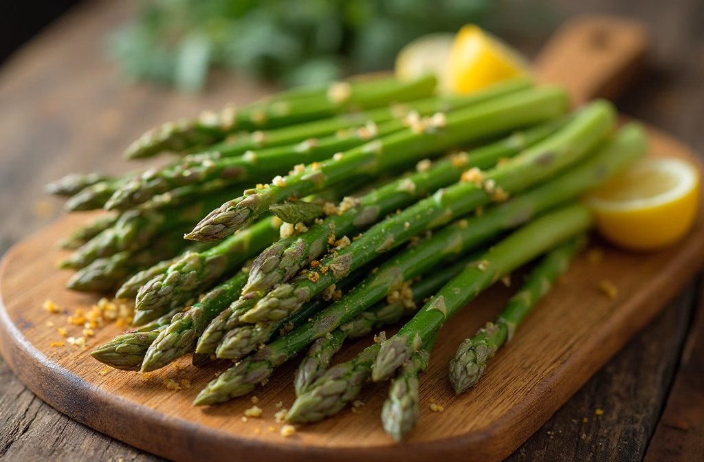 Air Fryer Asparagus with Lemon Zest: Quick & Crispy Side Dish!