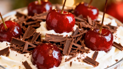 image of a top down mise en place shot showing the fresh ingredients arranged on a white marble kitchen counter with healthy clear glass bowls and rustic brown wooden kitchen sets under soft diffuse daylight