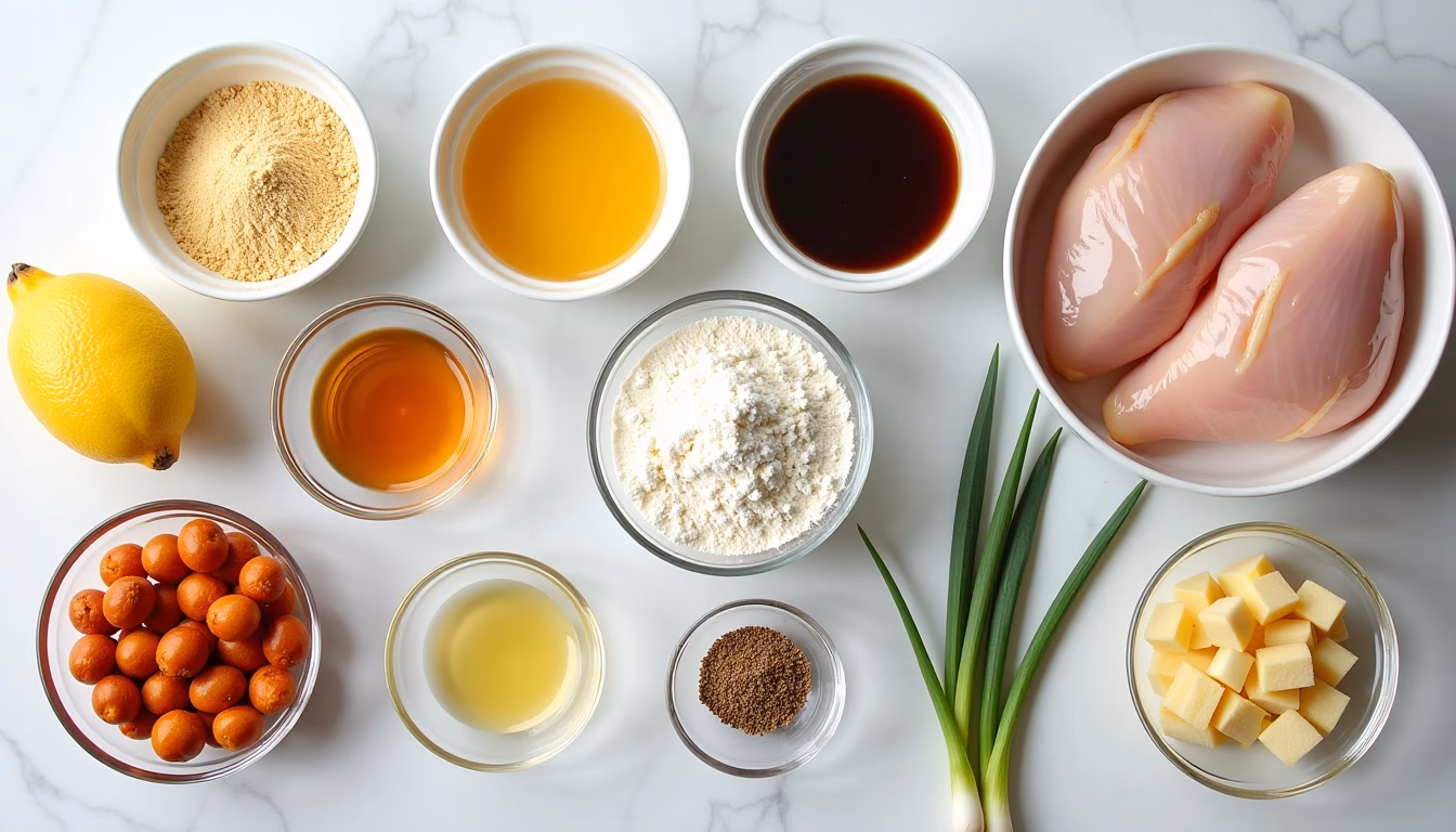 Crispy Chinese Lemon Chicken Ready in 30 Min!