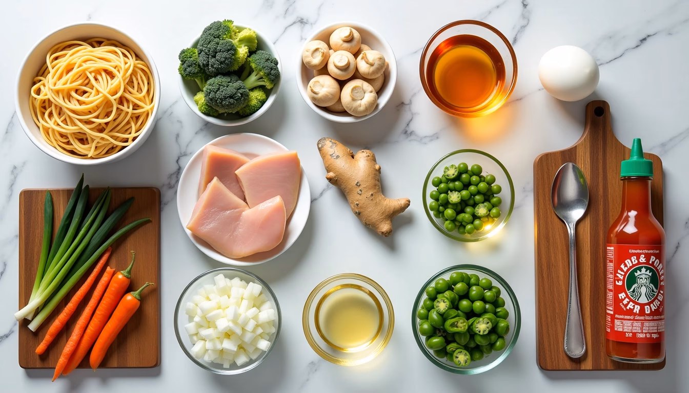 Quick 30 Min Chicken Ramen Stir Fry Dinner!