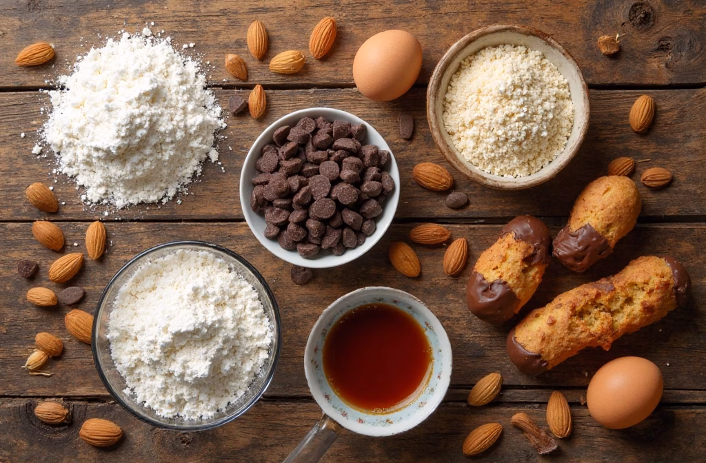 Crispy Chocolate Dipped Almond Biscotti: You'll Love This Easy Recipe!