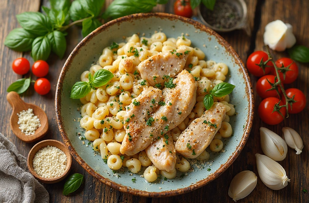 Creamy Pesto Chicken Gnocchi: Easy Dinner Tonight!