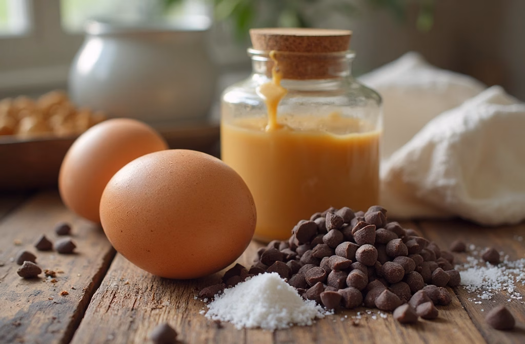 Steps for Flourless Almond Butter Cookies