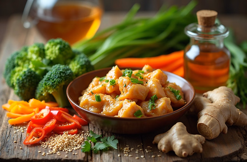 Quick Sesame Ginger Chicken Stir Fry - Easy Dinner!