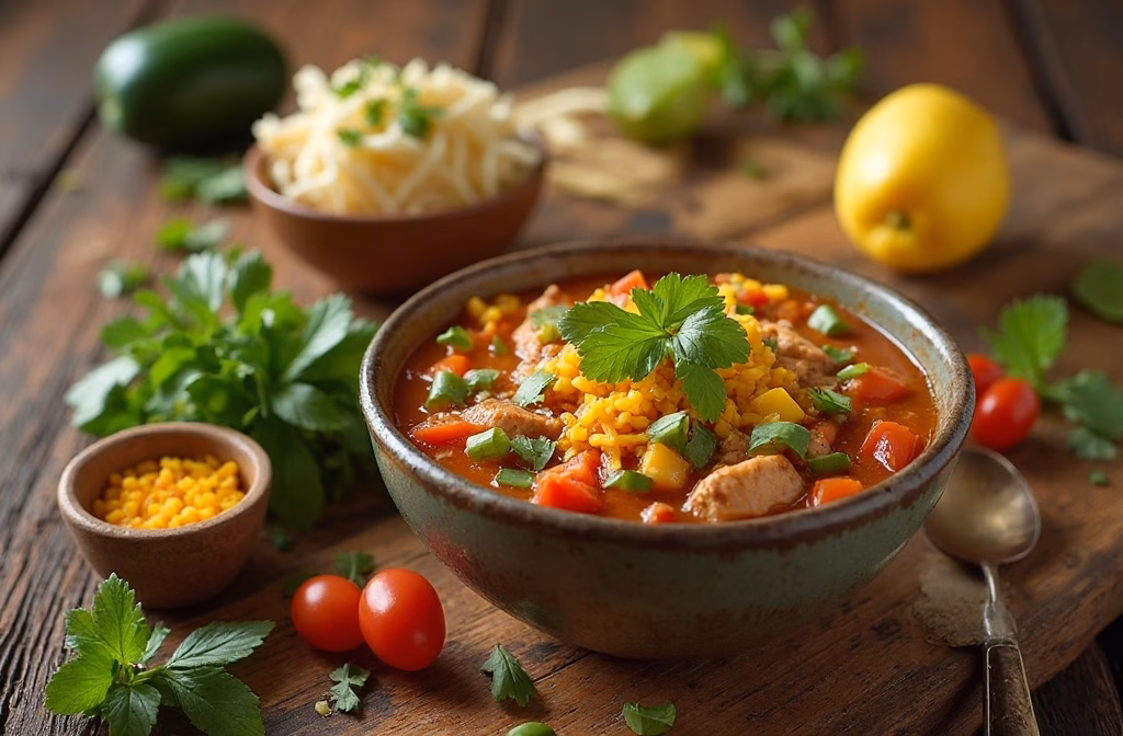 Slow Cooker Chicken Taco Soup: Your Easy Weeknight Family Favorite!
