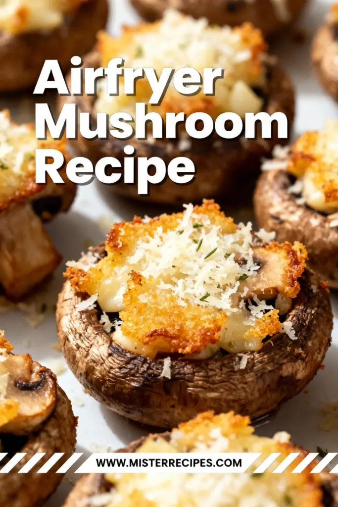 image of photorealistic top down mise en place shot of fresh baby bella cremini and button mushrooms olive oil soy sauce garlic powder parmesan salt pepper thyme balsamic vinegar worcestershire lemon and parsley arranged on a white marble kitchen counter with healthy clear glass bowls and rustic brown wooden kitchen sets under soft diffuse daylight