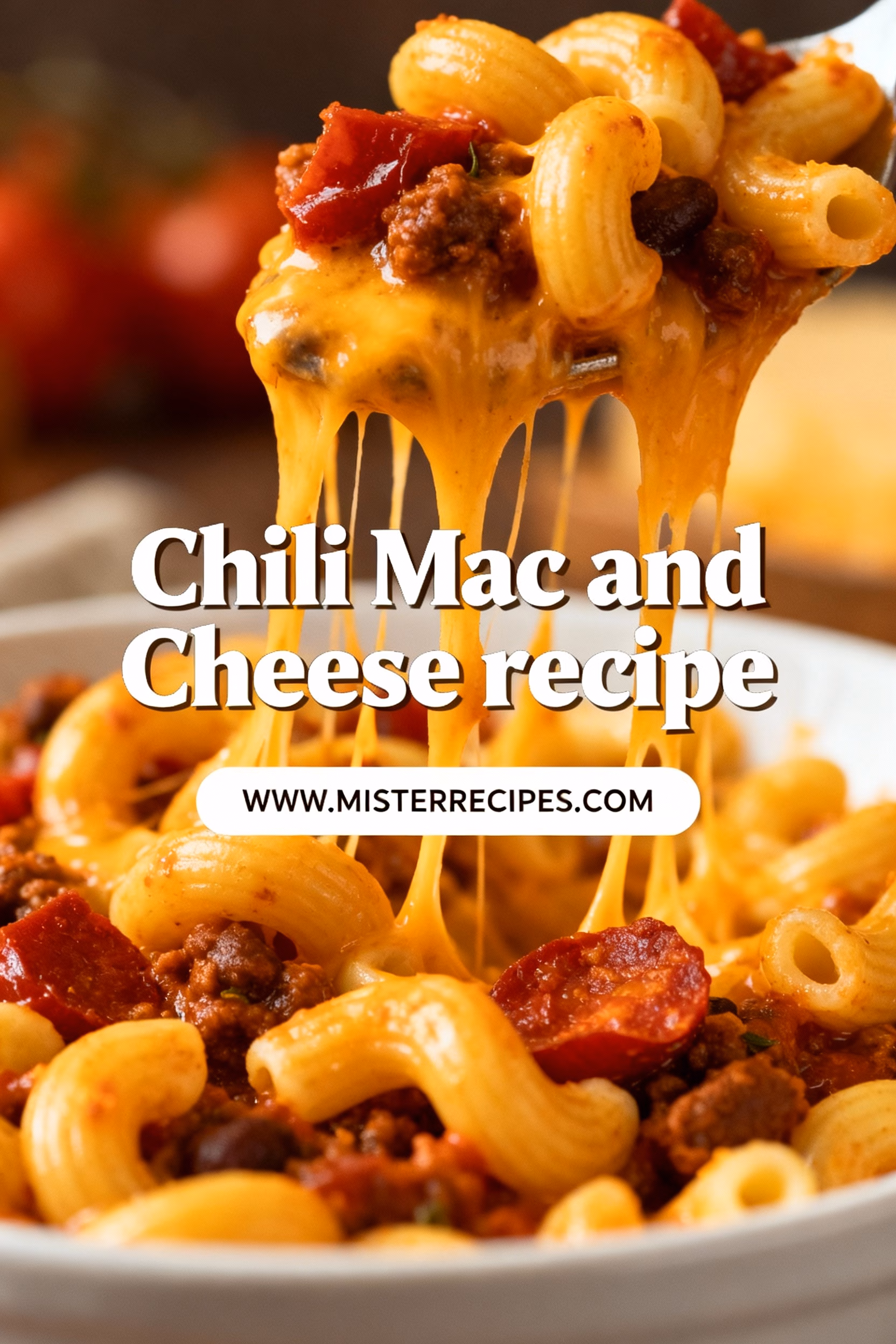 image of elbow macaroni ground beef cheddar cheese kidney beans beef broth canned tomatoes tomato sauce onion garlic chili powder cumin paprika oregano fresh ingredients arranged on white marble kitchen counter with clear glass bowls and rustic brown wooden kitchen sets under soft diffuse daylight