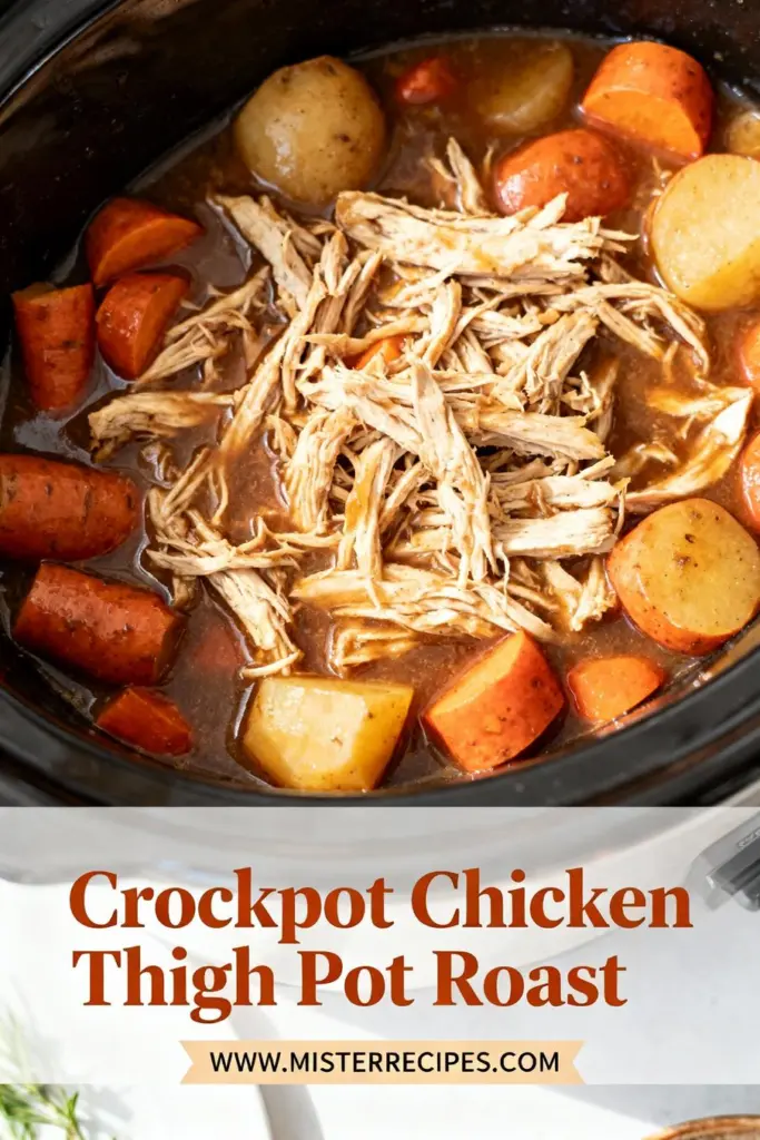 image of realistic top down mise en place shot boneless skinless chicken thighs carrots celery onion garlic mushrooms potatoes beef broth rosemary bay leaf butter worcestershire sauce arranged on a white marble kitchen counter healthy clear glass bowls rustic brown wooden kitchen sets soft diffuse daylight