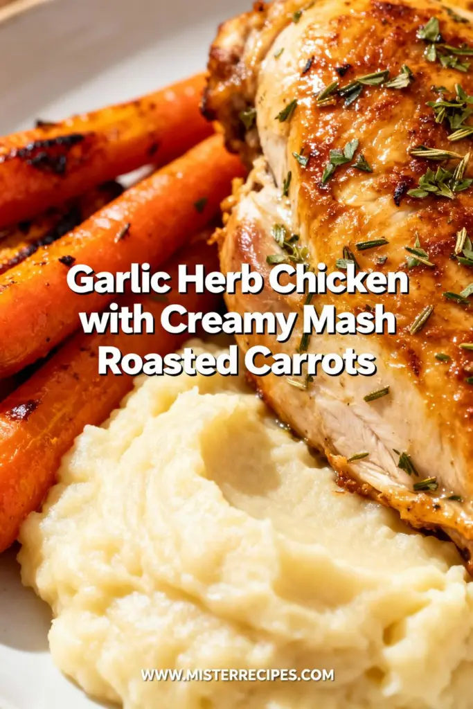 image of realistic top down mise en place shot showing chicken thighs or breasts garlic thyme potatoes carrots olive oil butter lemon mustard salt pepper honey cream cheese white wine chicken stock rosemary fresh ingredients arranged on a white marble kitchen counter with healthy clear glass bowls and rustic brown wooden kitchen sets under soft diffuse daylight