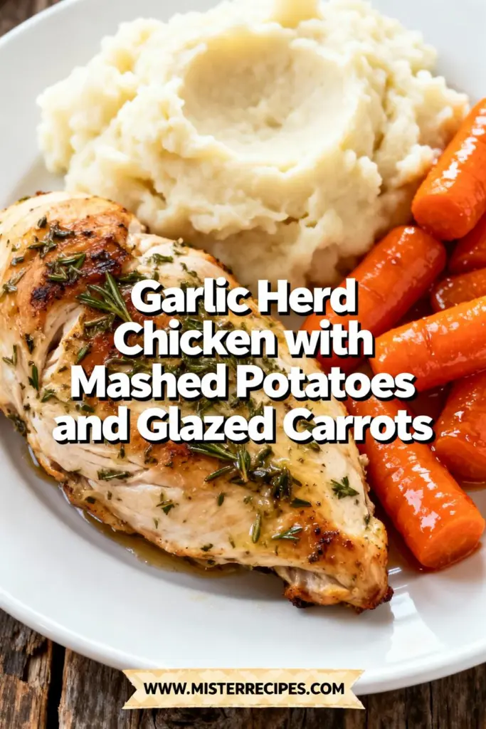 image of a realistic top down mise en place shot showing the fresh ingredients arranged on a white marble kitchen counter with healthy clear glass bowls and rustic brown wooden kitchen sets under soft diffuse daylight featuring chicken thighs chicken breasts russet potatoes yukon gold potatoes carrots garlic butter olive oil fresh thyme lemon juice lemon zest dijon mustard whole grain mustard chicken stock white wine milk cream cream cheese salt black pepper honey brown sugar shallot fresh parsley fresh rosemary