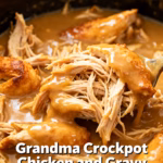 image of boneless skinless chicken breasts cream of chicken soup chicken broth or stock chicken or brown gravy mix packets water sour cream or cream cheese butter olive oil onion powder garlic powder black pepper salt paprika dried parsley dried thyme for a realistic top down mise en place shot showing the fresh ingredients arranged on a white marble kitchen counter with healthy clear glass bowls and rustic brown wooden kitchen sets under soft diffuse daylight