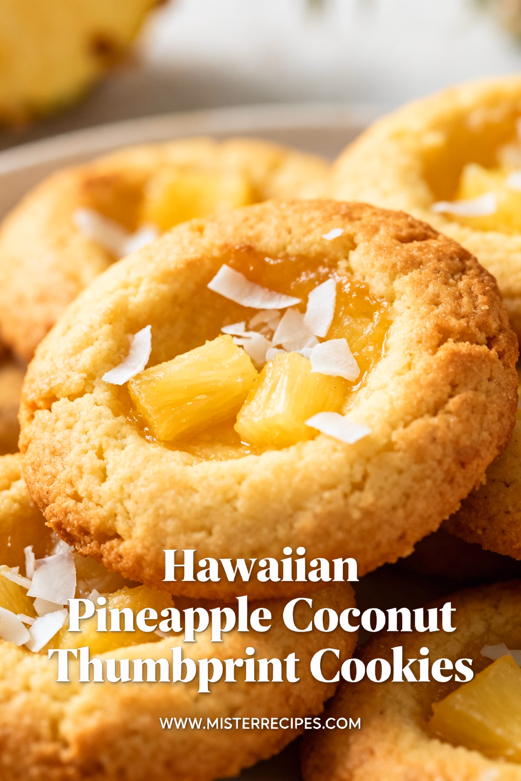 image of all purpose flour unsalted butter granulated sugar eggs salt vanilla extract sweetened flaked coconut pineapple preserves coconut extract egg wash powdered sugar toasted coconut macadamia nuts