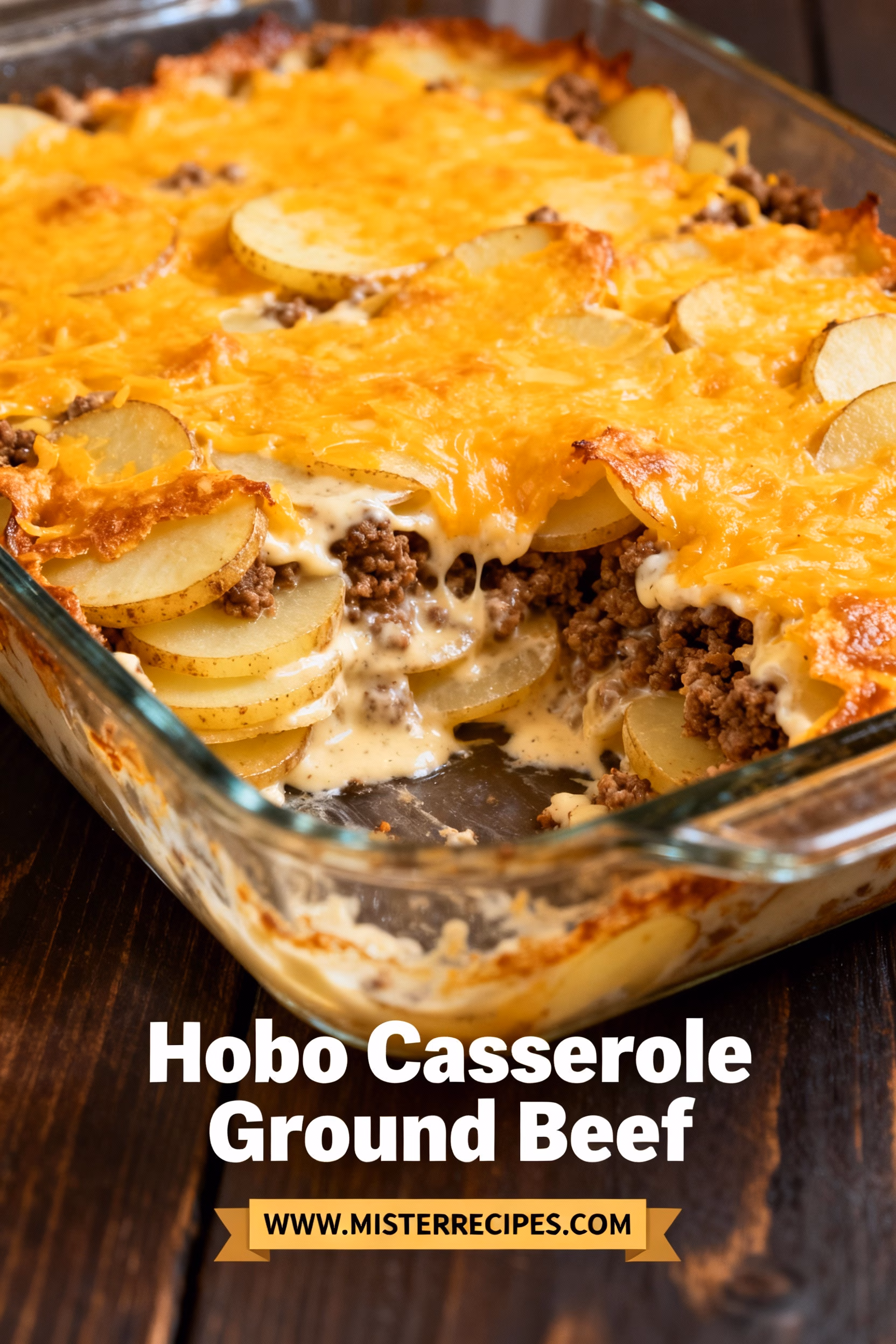 image of realistic top down mise en place shot showing fresh ground beef sliced russet potatoes diced yellow potatoes shredded cheddar cheese colby jack cheese cream of mushroom soup milk sour cream worcestershire sauce diced yellow onion minced garlic salt pepper hash browns mushrooms bell peppers arranged on white marble kitchen counter with clear glass bowls rustic brown wooden sets under soft diffuse daylight