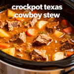 image of realistic top down mise en place shot showing the fresh ingredients arranged on a white marble kitchen counter with healthy clear glass bowls and rustic brown wooden kitchen sets under soft diffuse daylight showing ground beef smoked sausage bacon potatoes beans diced tomatoes onion garlic mixed vegetables beef broth green chiles and spices