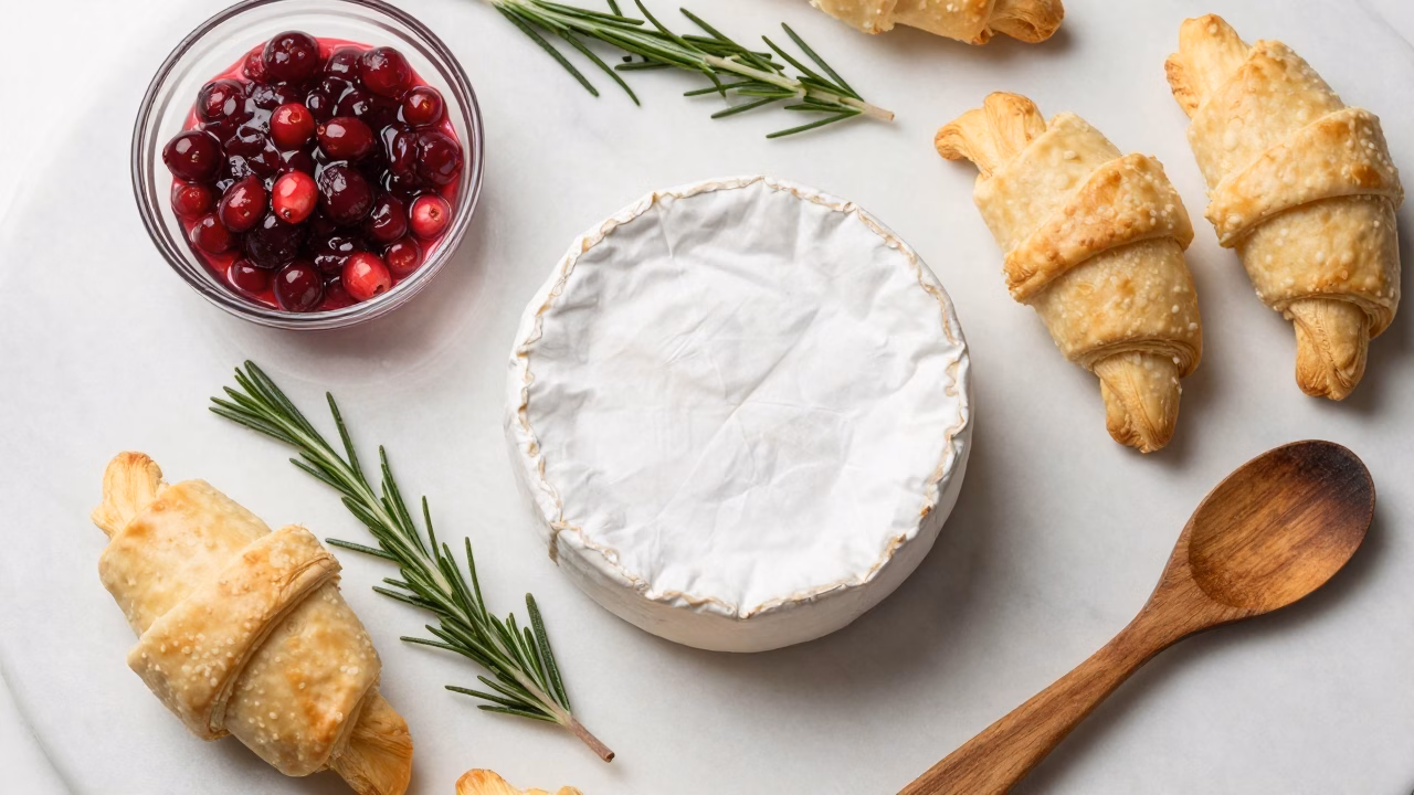 Quick 5 Ingredient Cranberry Brie Bites - Ready in 15!
