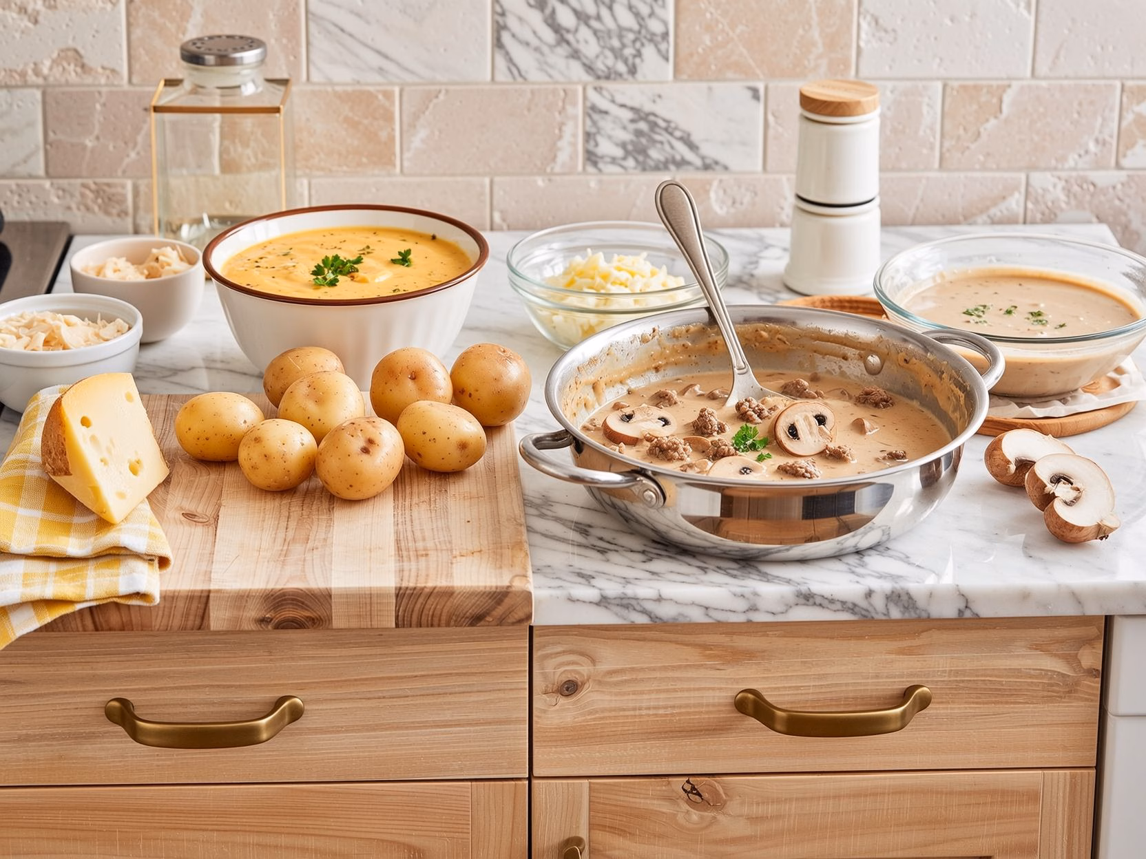 5-Ingredient Ground Beef and Potatoes - Quick Family Favorite Dinner