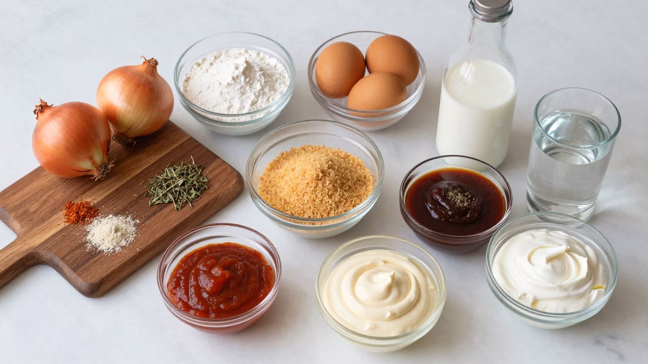 Air Fryer Golden Blooming Onion Crispy 30 Minute Appetizer