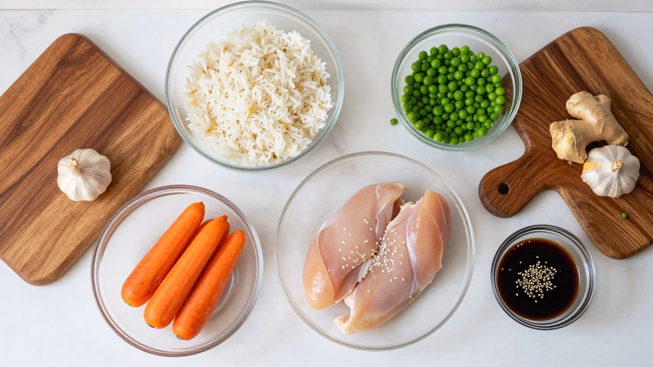 Chicken Fried Rice Hibachi Style - Quick Easy Dinner You'll Love