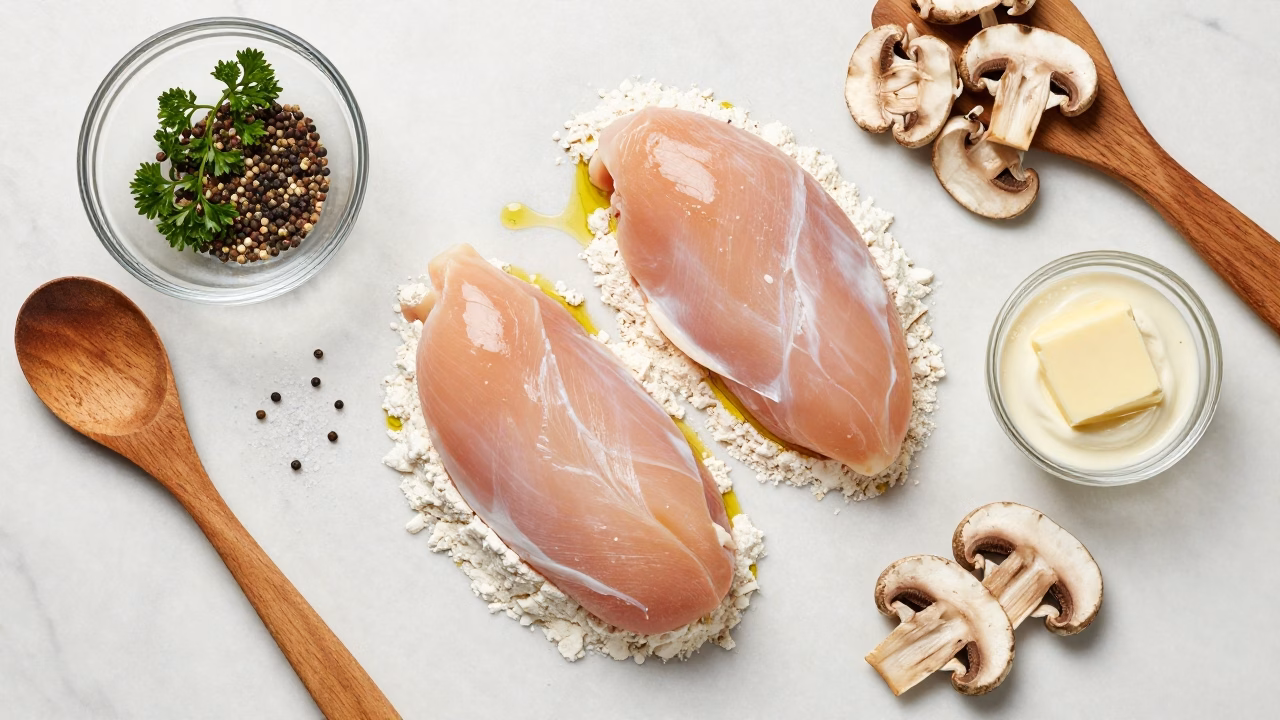 Best 30-Minute Creamy Chicken Marsala Dinner (Easy & Restaurant Quality!)