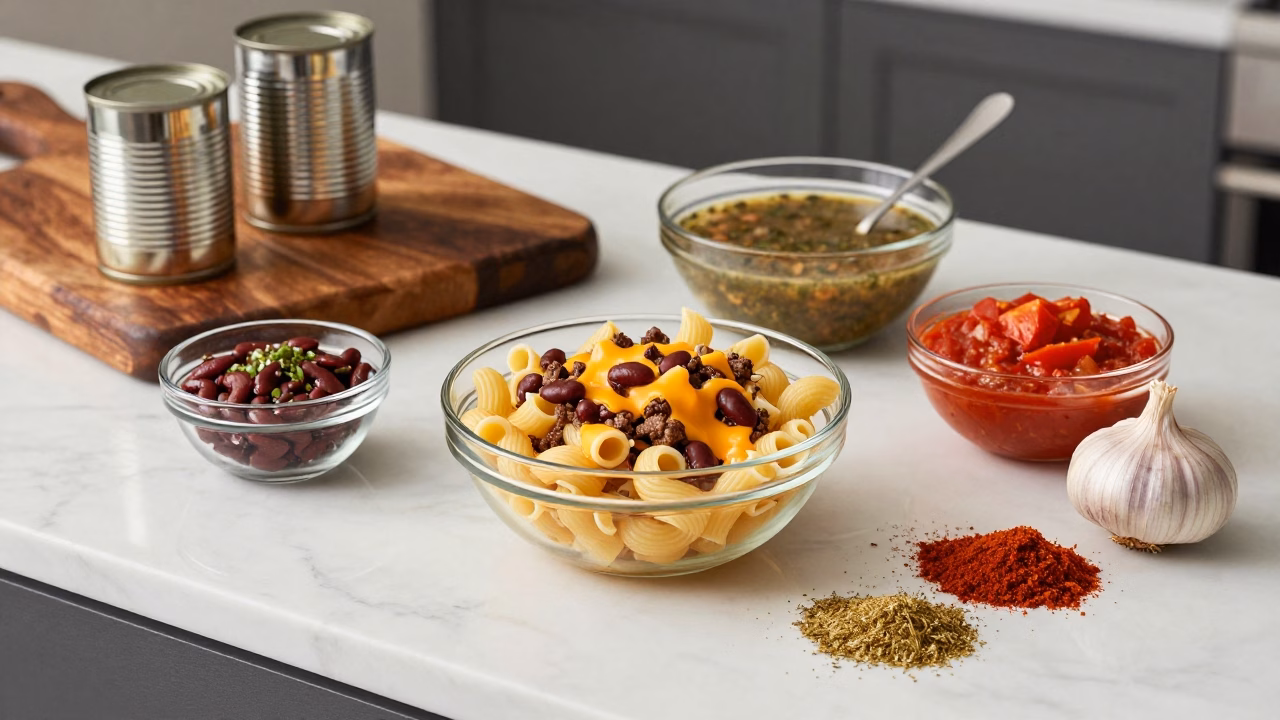 Quick Chili Mac and Cheese Recipe - Ready in 30 Minutes!