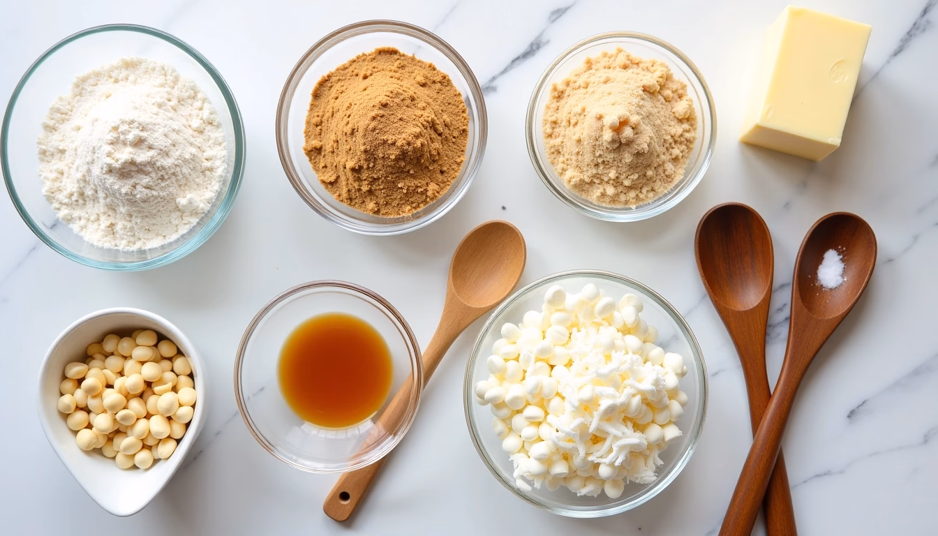 Chewy Coconut Macadamia Nut Cookies Recipe