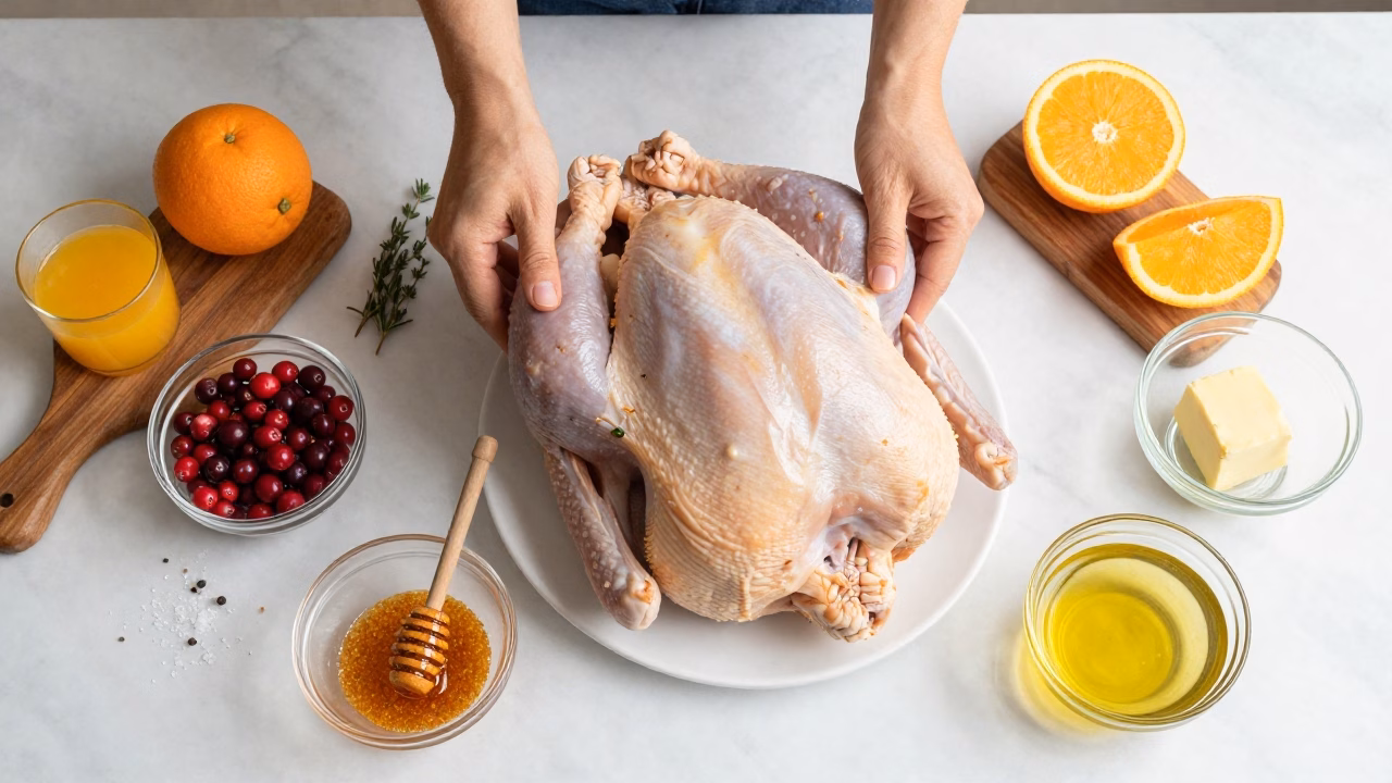 Easy Cranberry Orange Glazed Turkey Breast - A Family Favorite Holiday Recipe