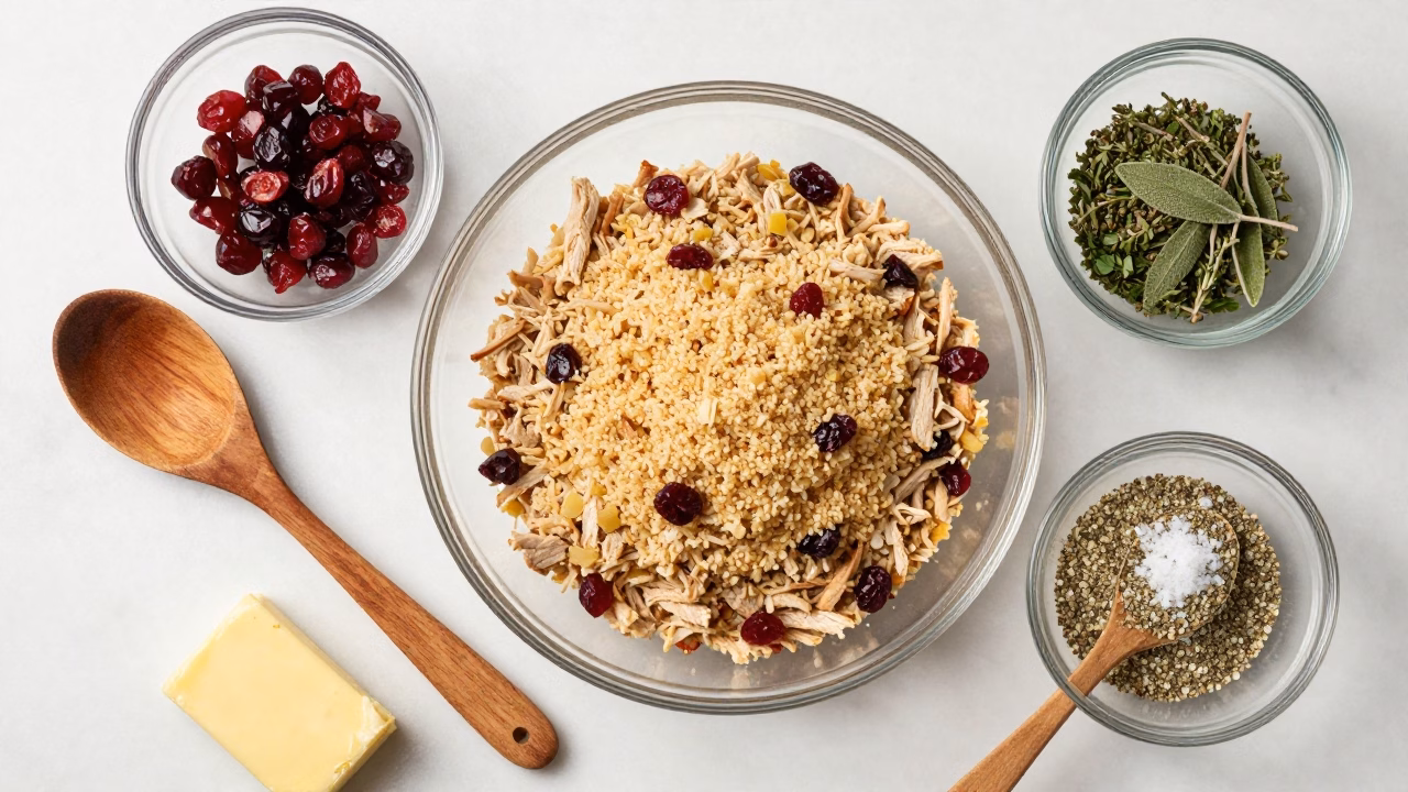 Crispy Cranberry Turkey Stuffing Balls Ready in 30!