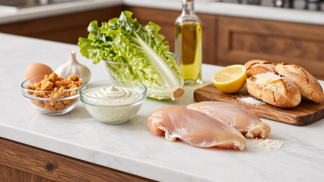 Crispy Chicken Caesar Sandwich - Quick Family Favorite Dinner