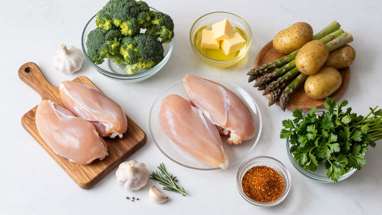 Sheet Pan Garlic Butter Chicken and Veggies: The 20-Minute Game Changer!