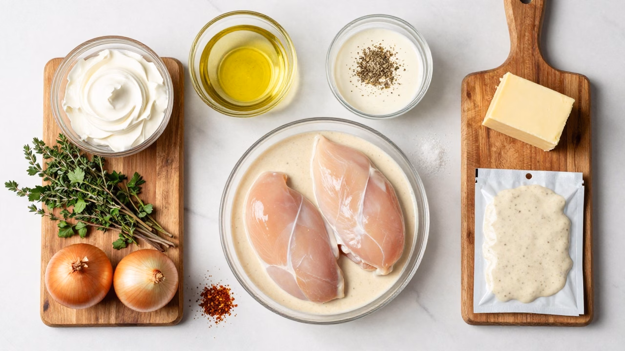 Grandma Crockpot Chicken and Gravy: The Secret to the Creamiest Comfort Dinner